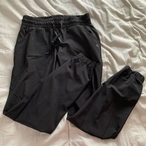 Women’s black joggers